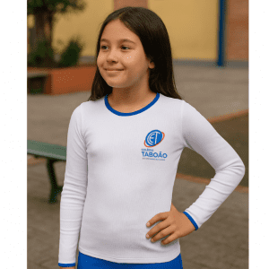BABY LOOK MANGA LONGA
