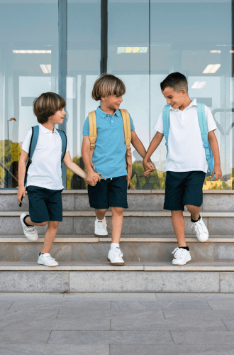 peças de uniforme escolar