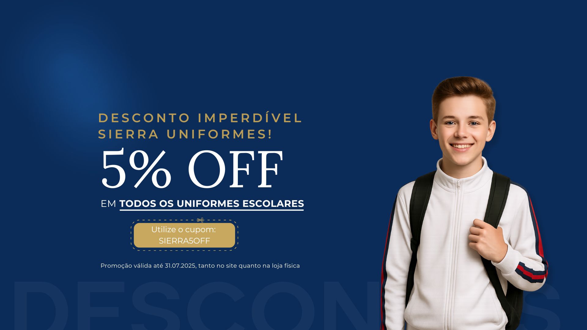 Sierra Uniformes Pagina Uniformes desconto