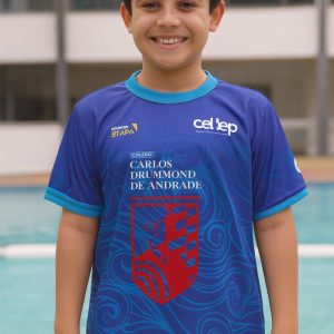 CAMISETA EQUIPE DE NATAÇÃO