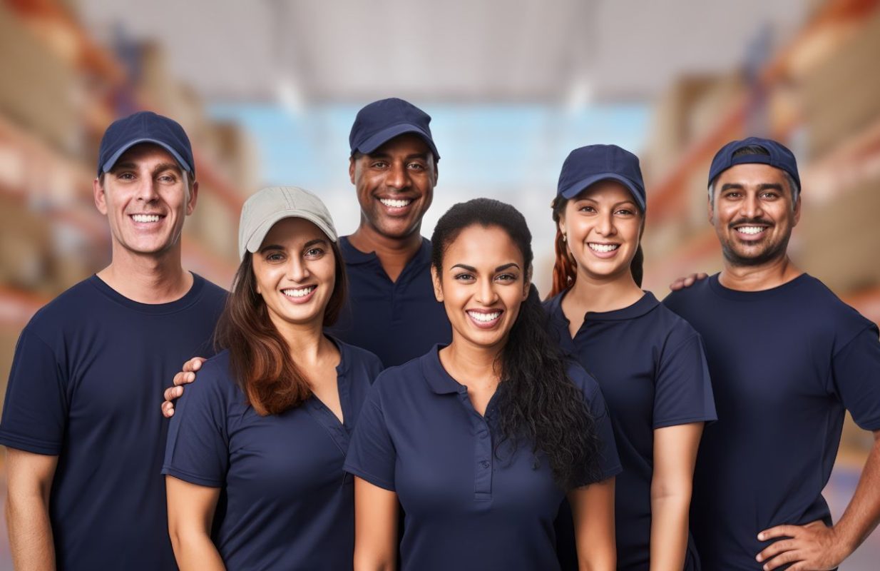 Uniformes para equipes de entrega e logística: visibilidade e padronização