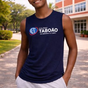 CAMISETA REGATA-AZUL MARINHO