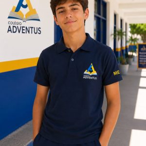 CAMISETA POLO UNISSEX MANGA CURTA